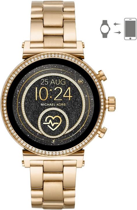 michael kors damen smartwatch sofie|michael kors touchscreen smartwatch.